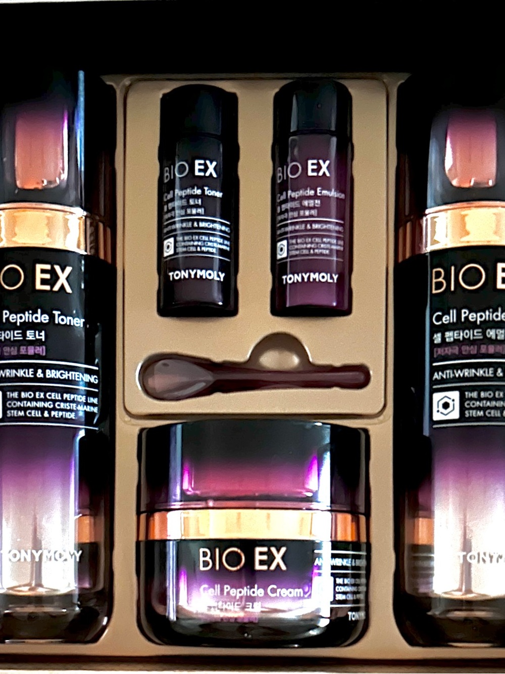 TONYMOLY BIO EX Cell Peptide Cream - Purple